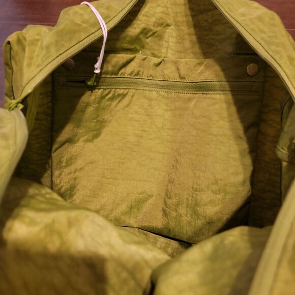 Baggu Cloud Carry On Bag Green Tote Packable Minimalist Lightweight Travel Gym - Picture 4 of 8